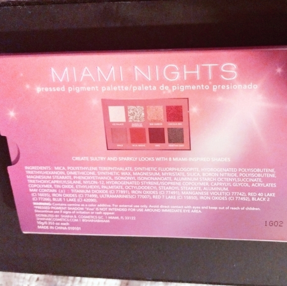 Miami Nights eyeshadow palette - Picture 2 of 4